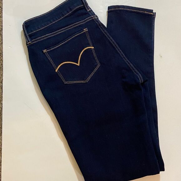 New Levi's Legging Women's Blue Stretch Jeans Size W31 L30 - Picture 3 of 16